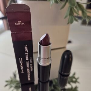 MAC Amplified Creme Lipstick 106 DARK‎ SIDE- Full Size - DISCONTINUED